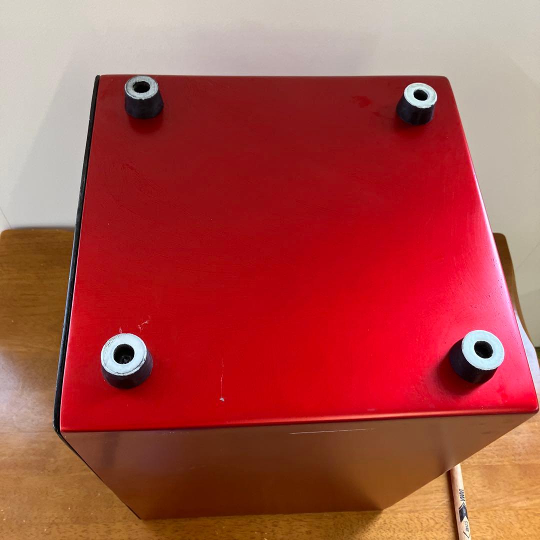 【レア】Pearl カホン　レッドPCJ629 Jingle Cajon　パール