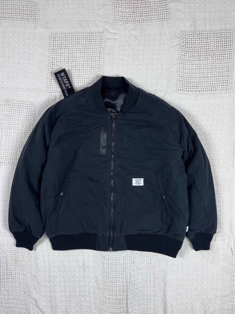 WTAPS JFW02ブラック MA-1ジャケット サイズ2