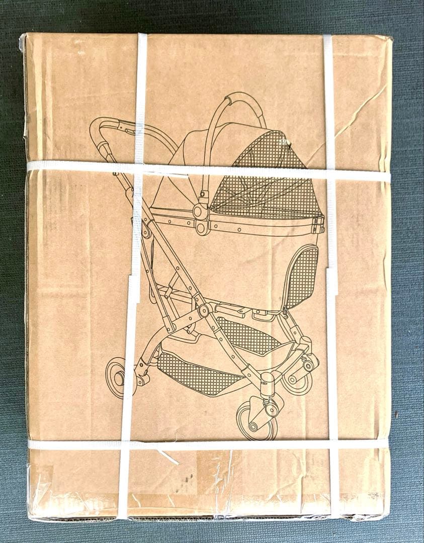 ペットカート バスケット取り外し式 折りたたみ 軽量 コンパクト ペットバギー