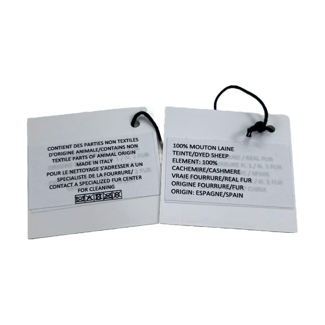 箱付 CHANEL シャネル イヤーマフ ムートン ココマーク ホワイト系