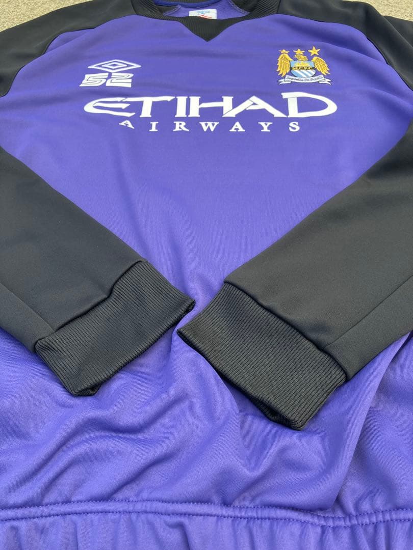 【希少】UMBRO×マンチェスターシティ/ピステ/ドリルトップ/2XL