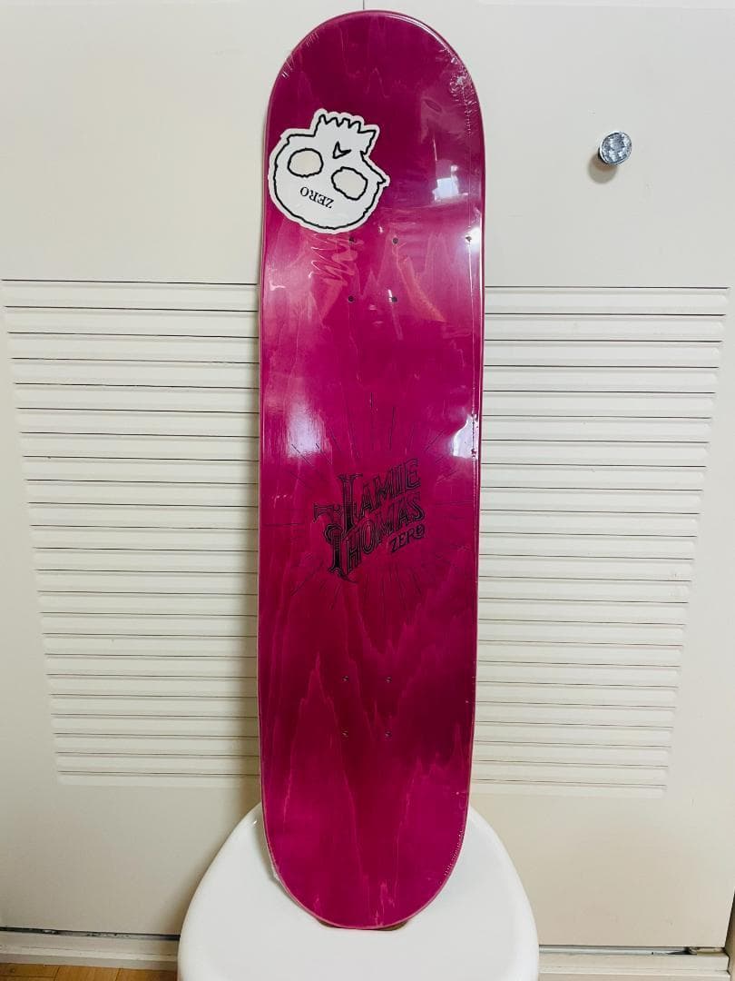 MOB無地黒変更　ZERO ゼロ スケートボード8.25デッキ