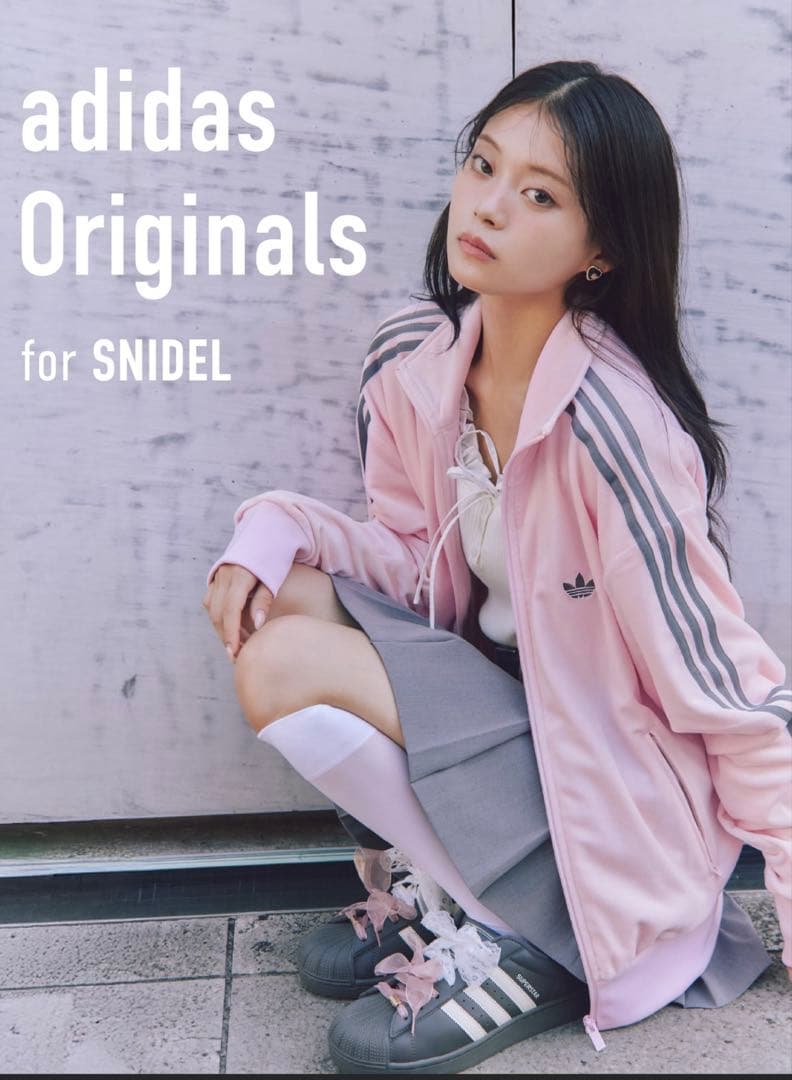 新品⭐︎adidas Originals for SNIDEL ピンク　ジャージ