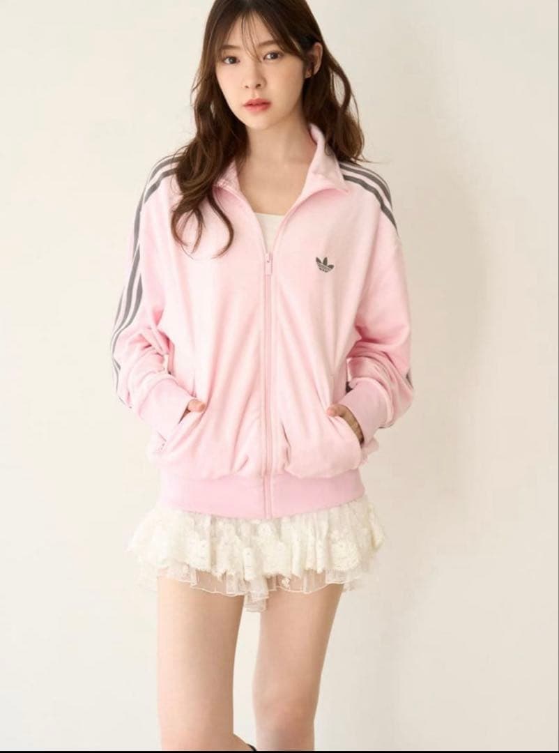 新品⭐︎adidas Originals for SNIDEL ピンク　ジャージ