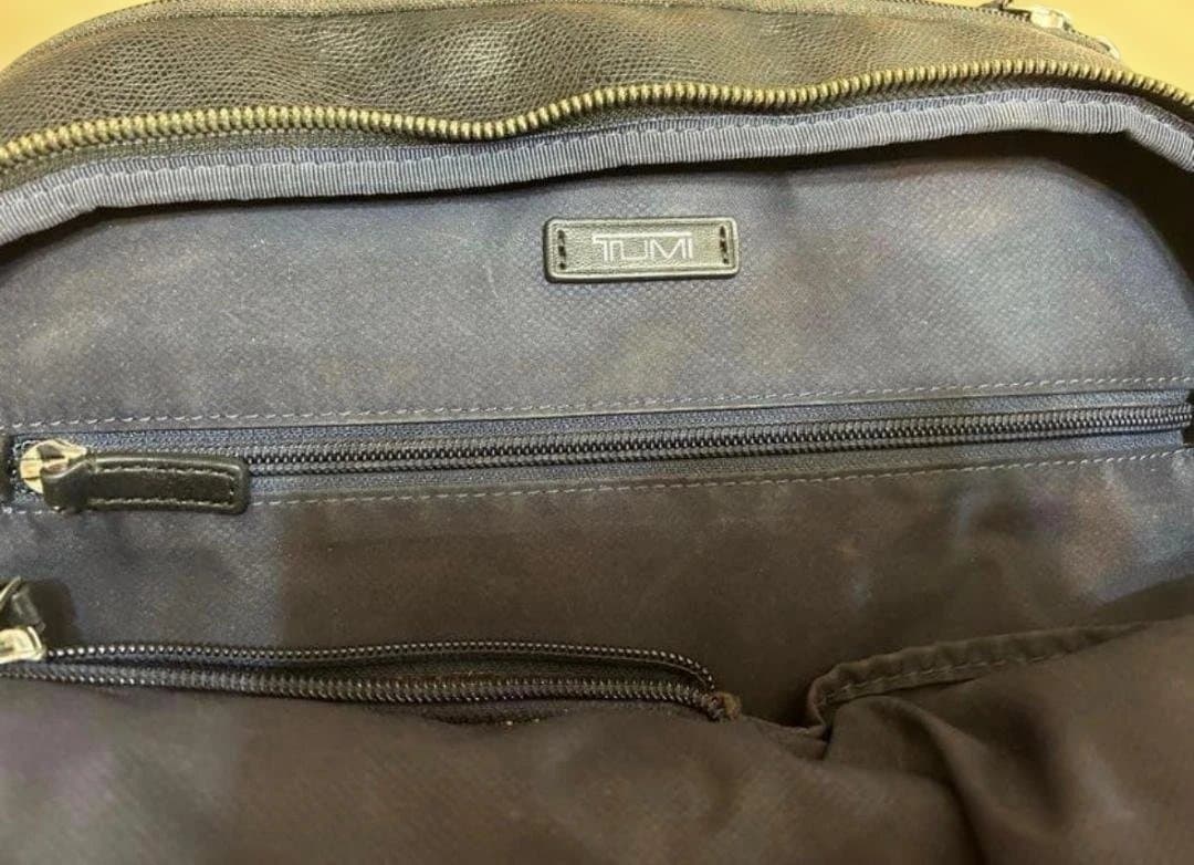 【定価9万】TUMI トゥミ レザー バックパック 黒 リュック