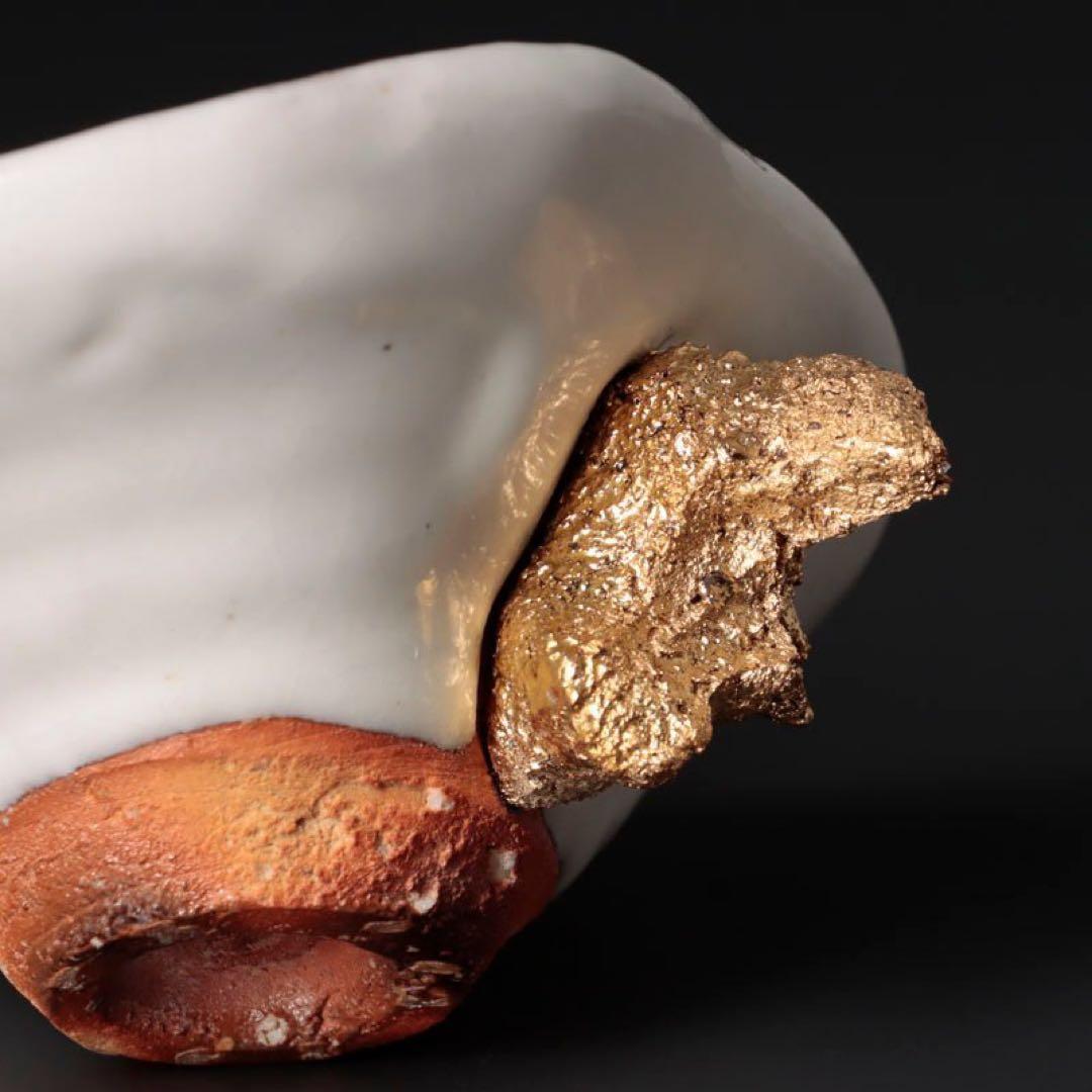 り*ん様 陶器 貝殻型小物入れ 木箱付き