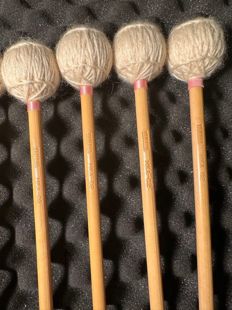 マリンバマレット　ヤマハ　安倍圭子モデル　12本セット