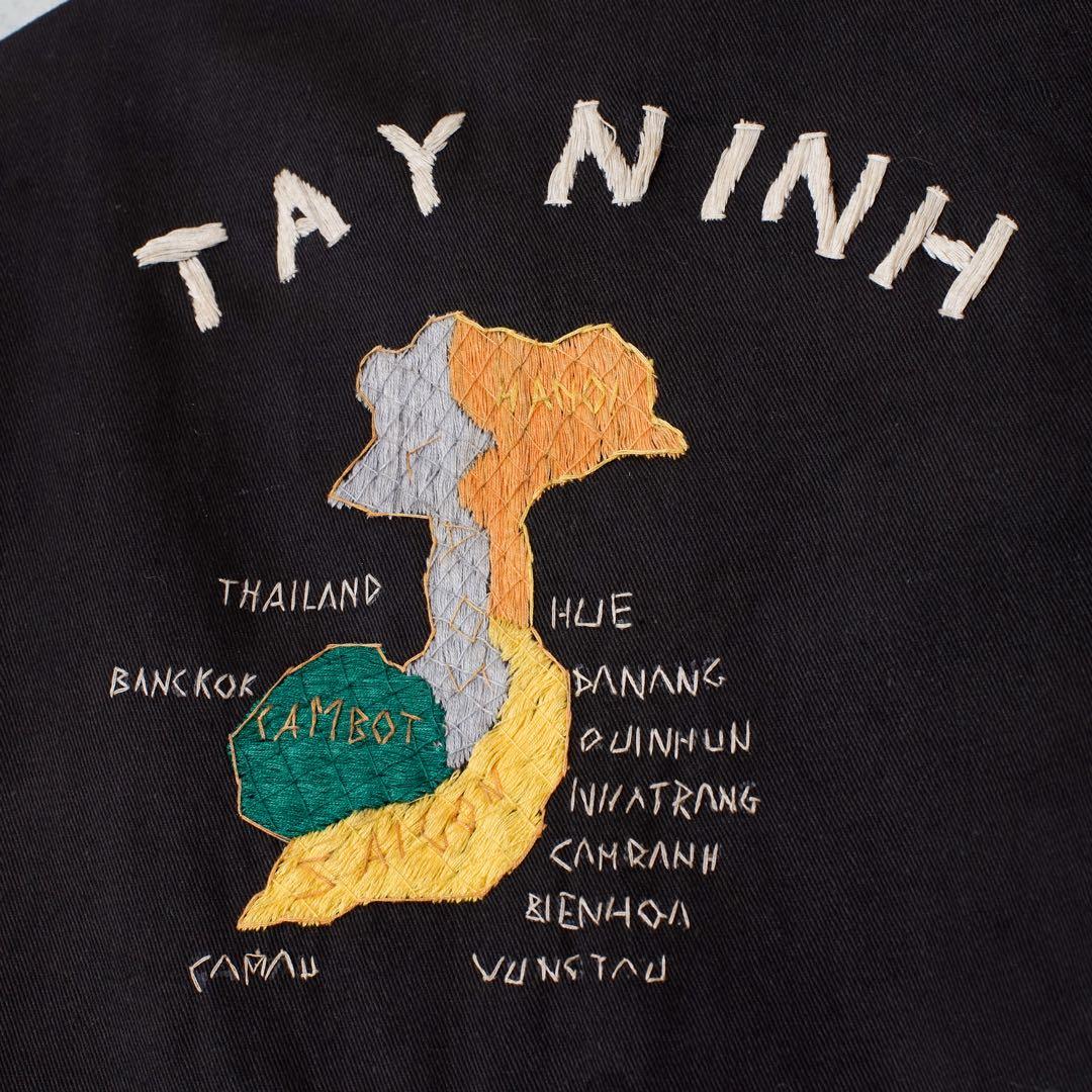 【タイムセール】60s ベトジャン キッズサイズ刺繍ジャケット ヴィンテージ