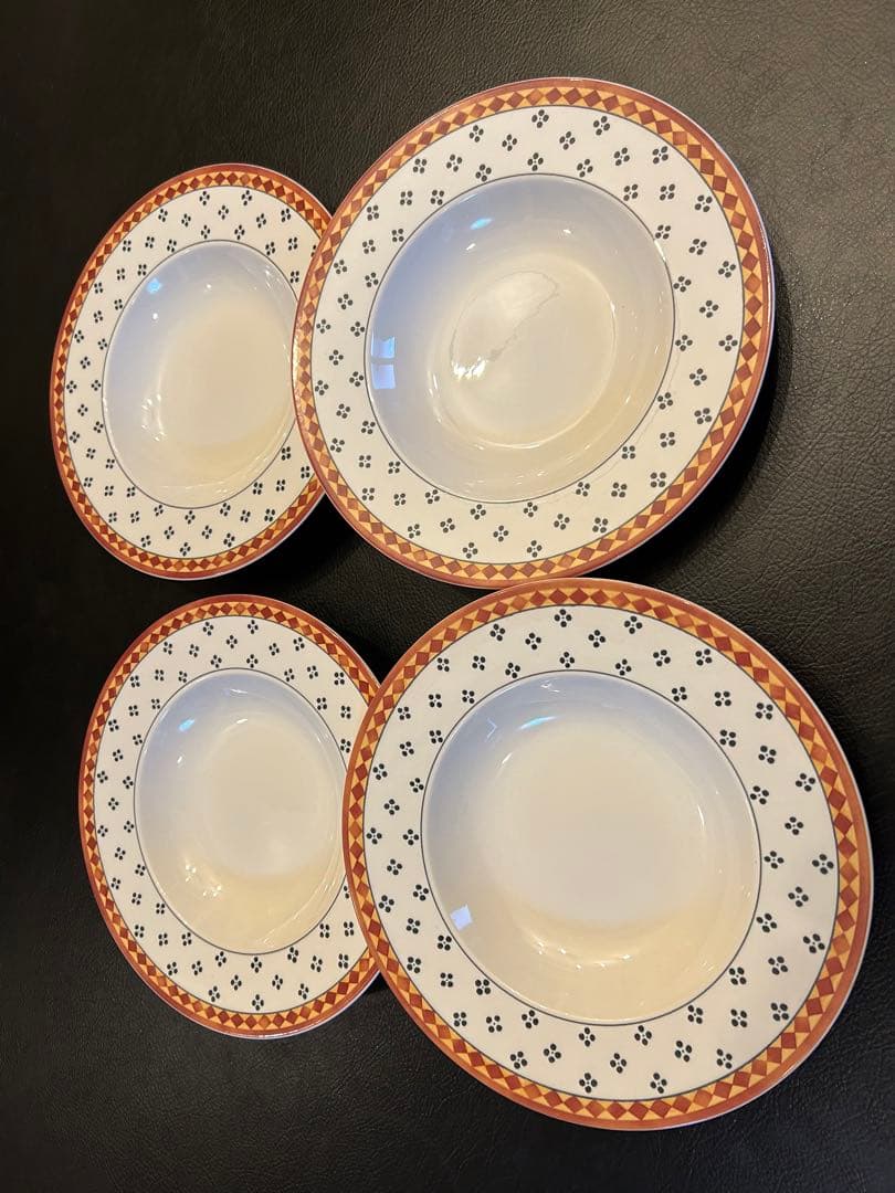ビレロイ&ボッホ 深皿 プレート×4 ココット ボウル×2