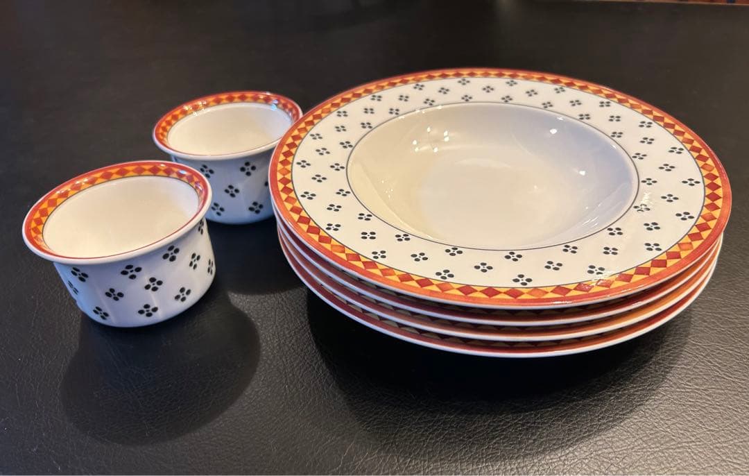 ビレロイ&ボッホ 深皿 プレート×4 ココット ボウル×2