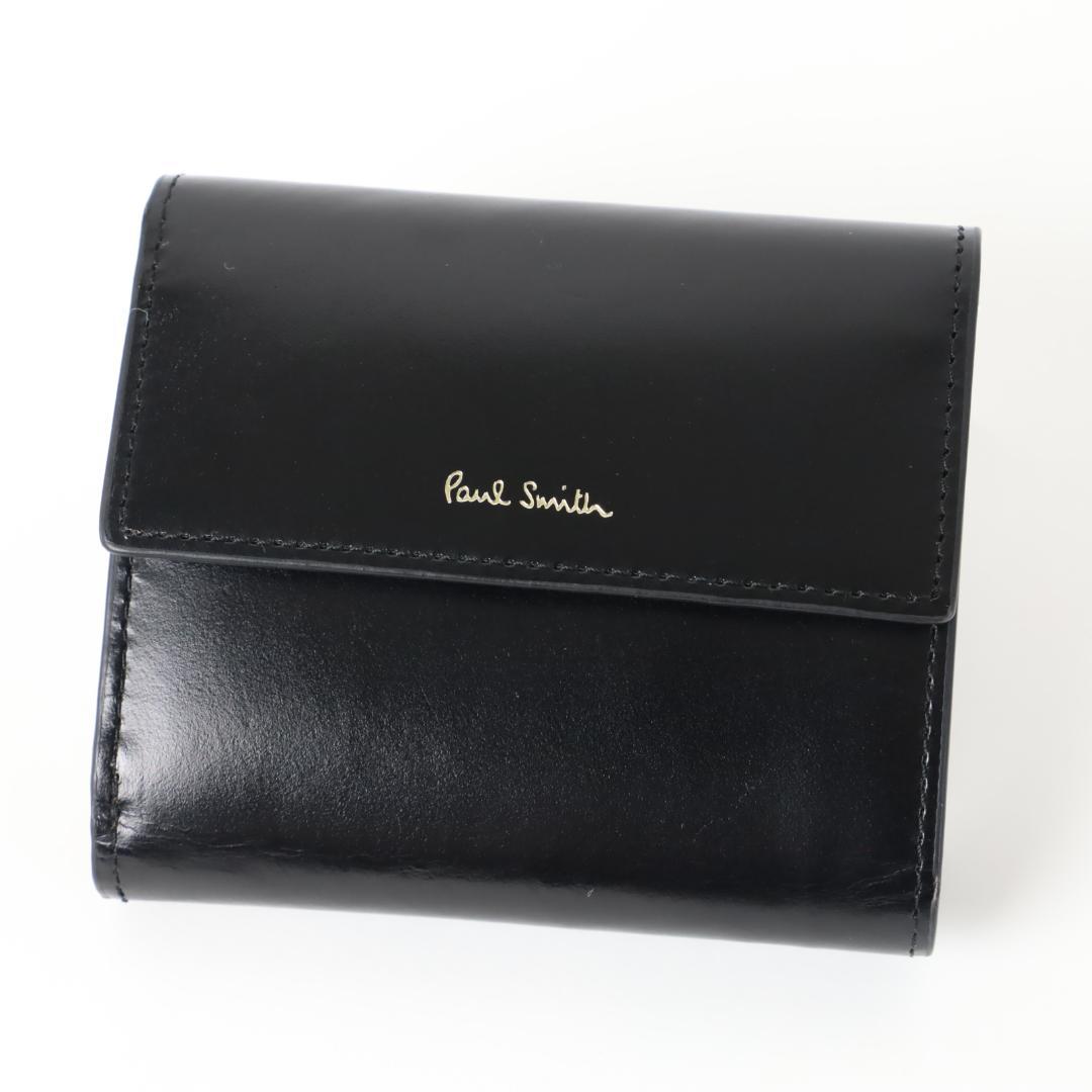474 新品 Paul Smith ポールスミス 三つ折り財布 BPS563