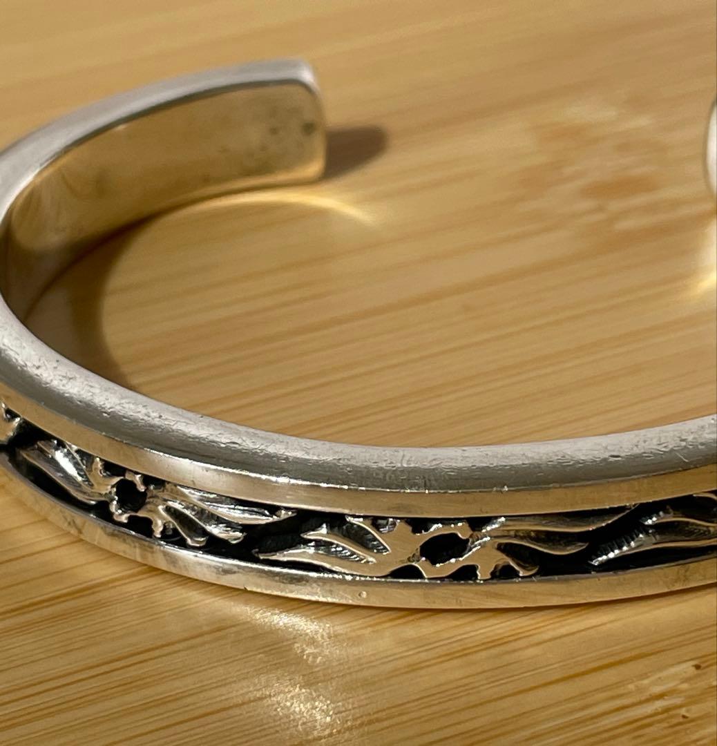 バングル　メンズ　シルバー　アクセサリー