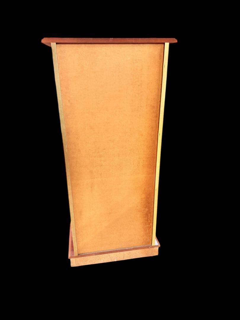 【象嵌】アンティーク ガラスキャビネット 飾り棚 イタリア ヴィンテージ レア