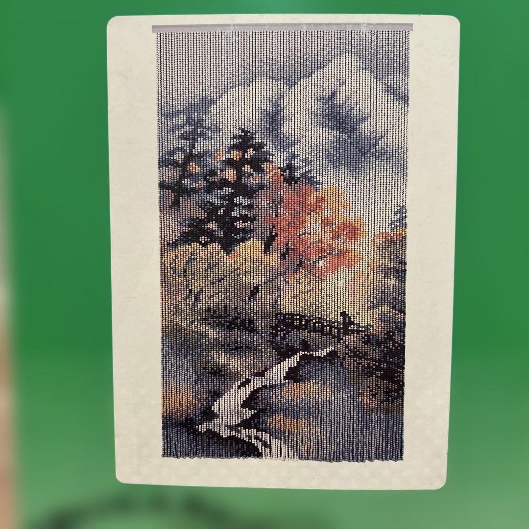 スキルスクリーン 山水 85cm x 150cm