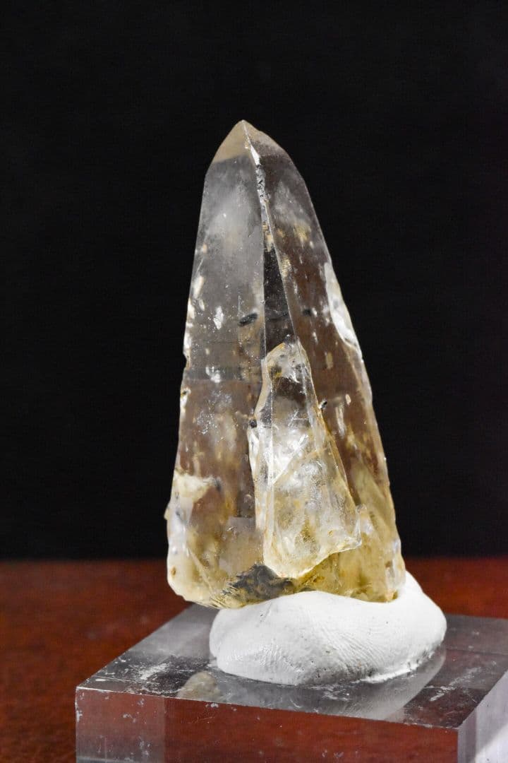 モンドクォーツ ライトスモーキー トルマリンインク ファントム