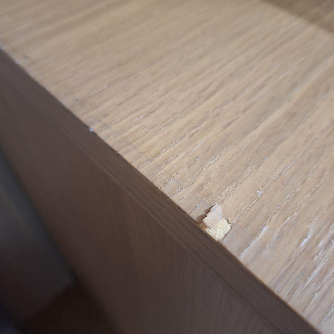 【出品 2/10まで!!】 無印良品 キャビネット タモ材 廃盤 幅80cm