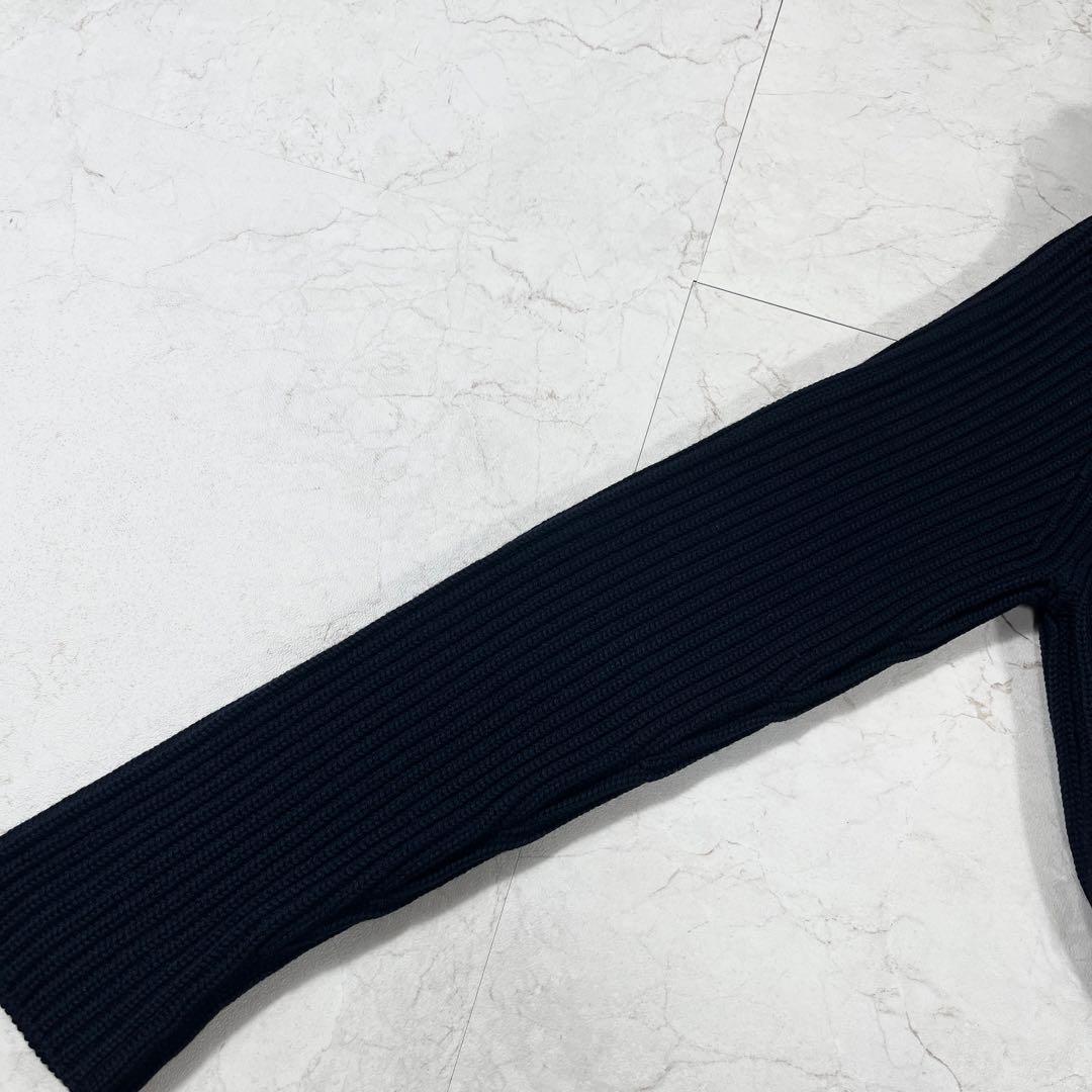 ✨美品 Zanone ショールカラー カーディガン 5ゲージ リブニット