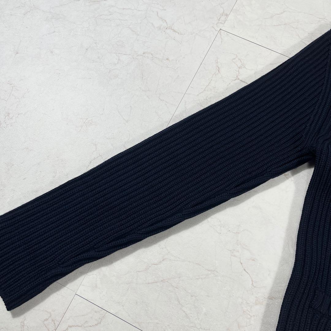 ✨美品 Zanone ショールカラー カーディガン 5ゲージ リブニット