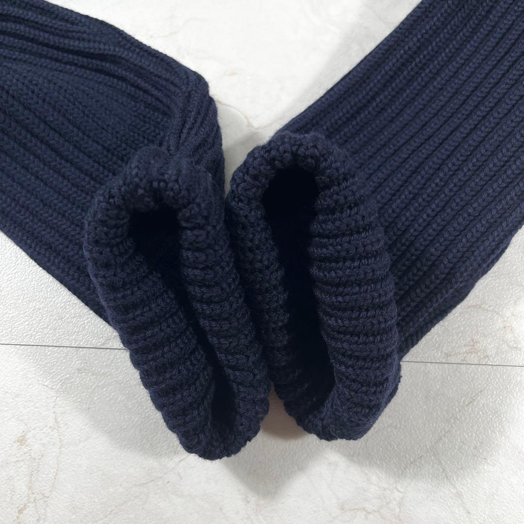 ✨美品 Zanone ショールカラー カーディガン 5ゲージ リブニット