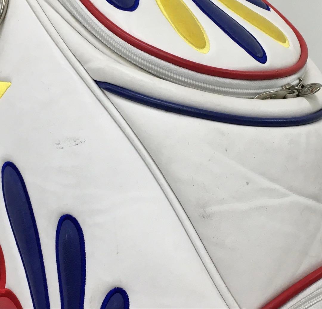 稀少！豪華RUSSELUNO GOLFRUS ラッセルノ キャディバッグ レザー