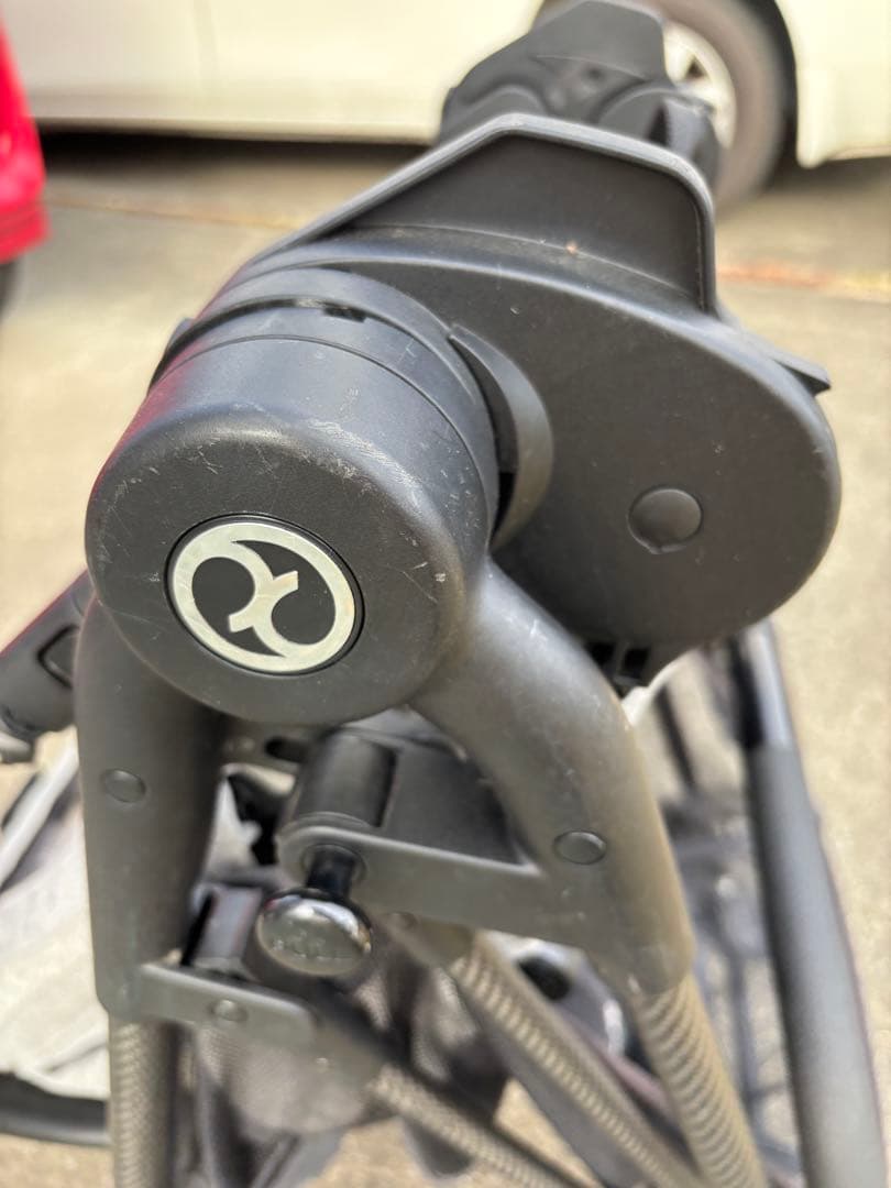 サイベックス　メリオ　カーボン　グレーベビーカー クッションカバー付き