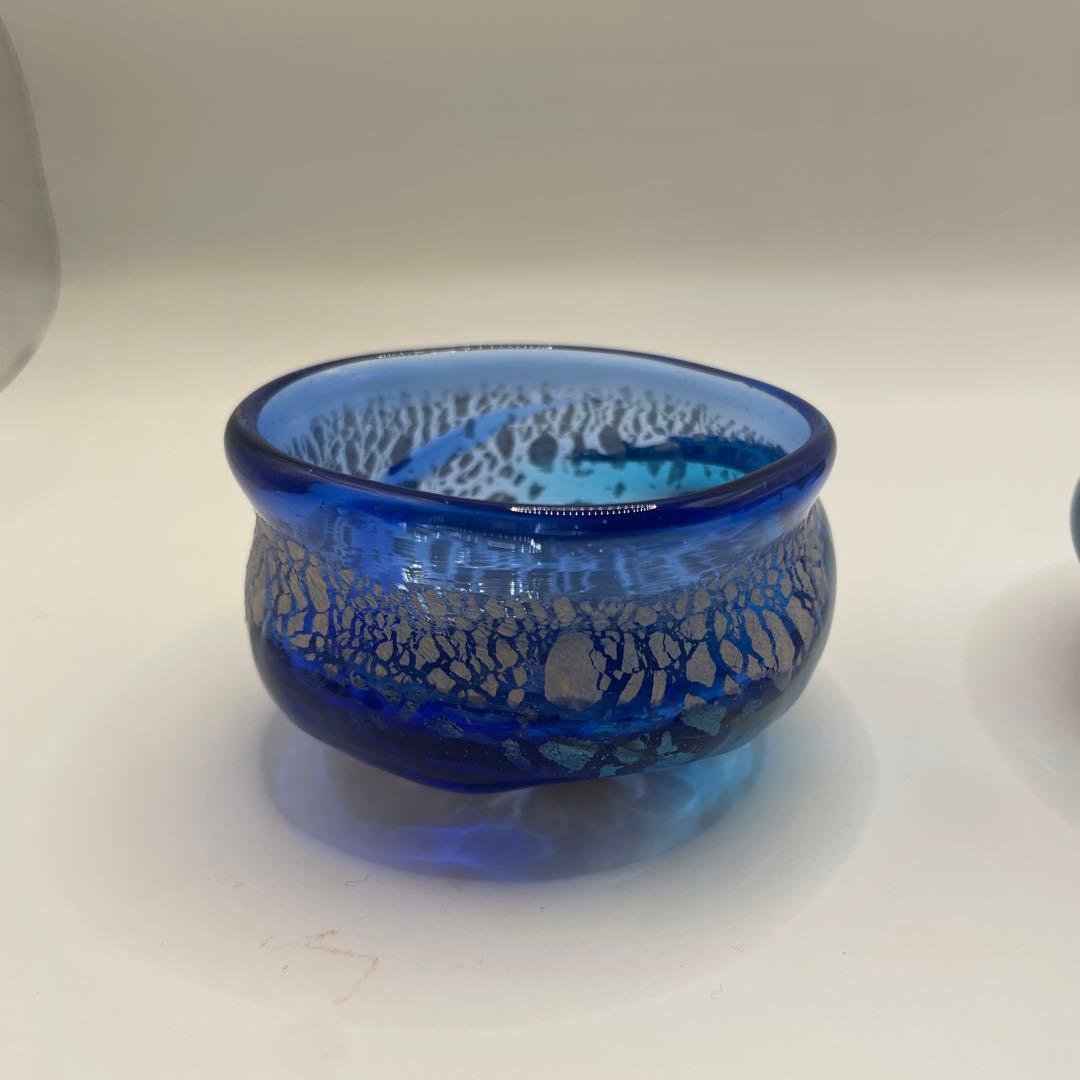 稲嶺盛吉作グラスぐい呑み