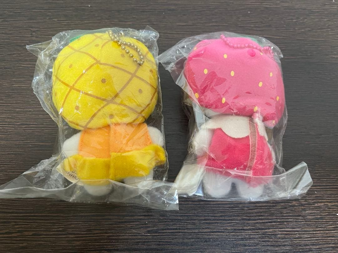 ハローキティ フルーツ マスコット キーホルダー