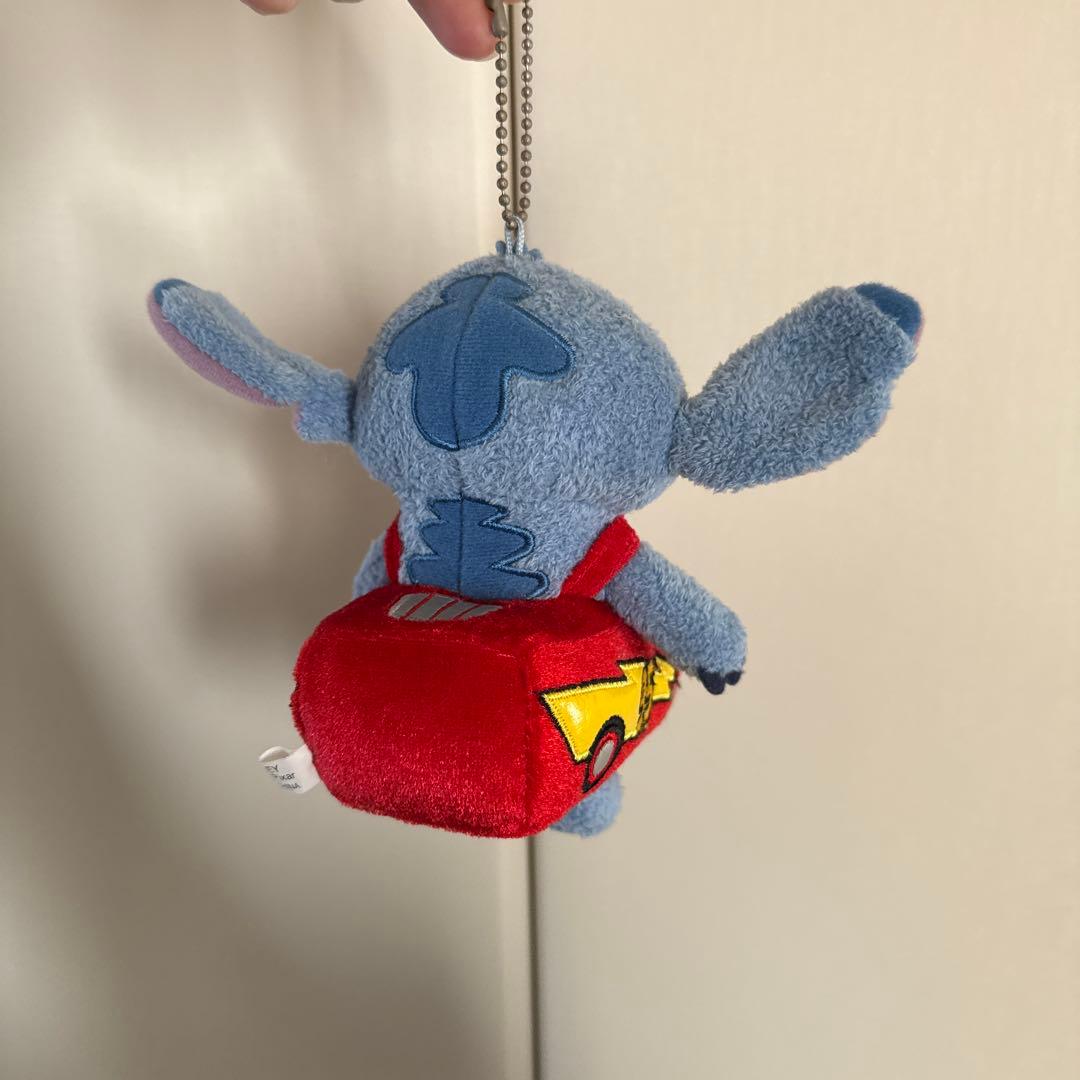 スティッチ　カーズ　ぬいぐるみチャーム