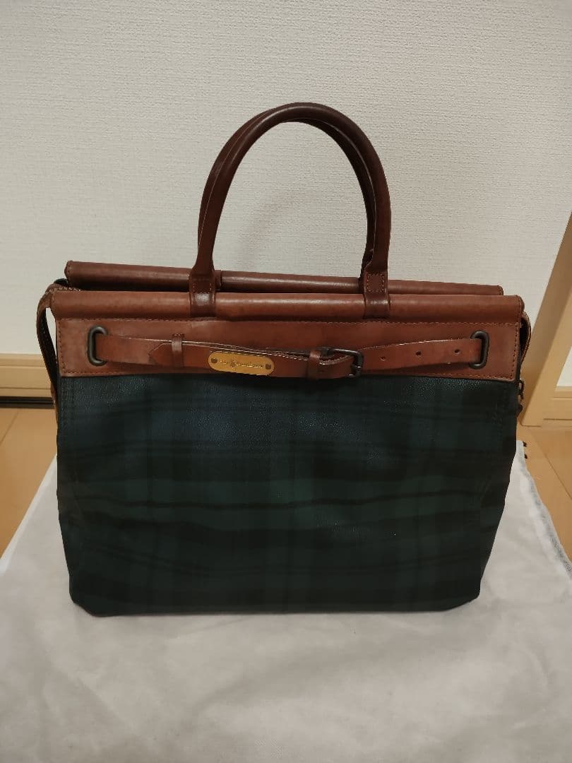 ★ポロ　ラルフローレン★ボストンバック★タータンチェック★送料無料★