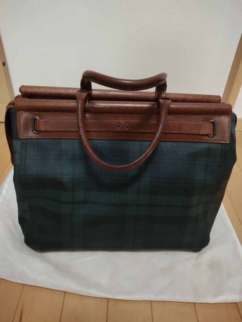 ★ポロ　ラルフローレン★ボストンバック★タータンチェック★送料無料★