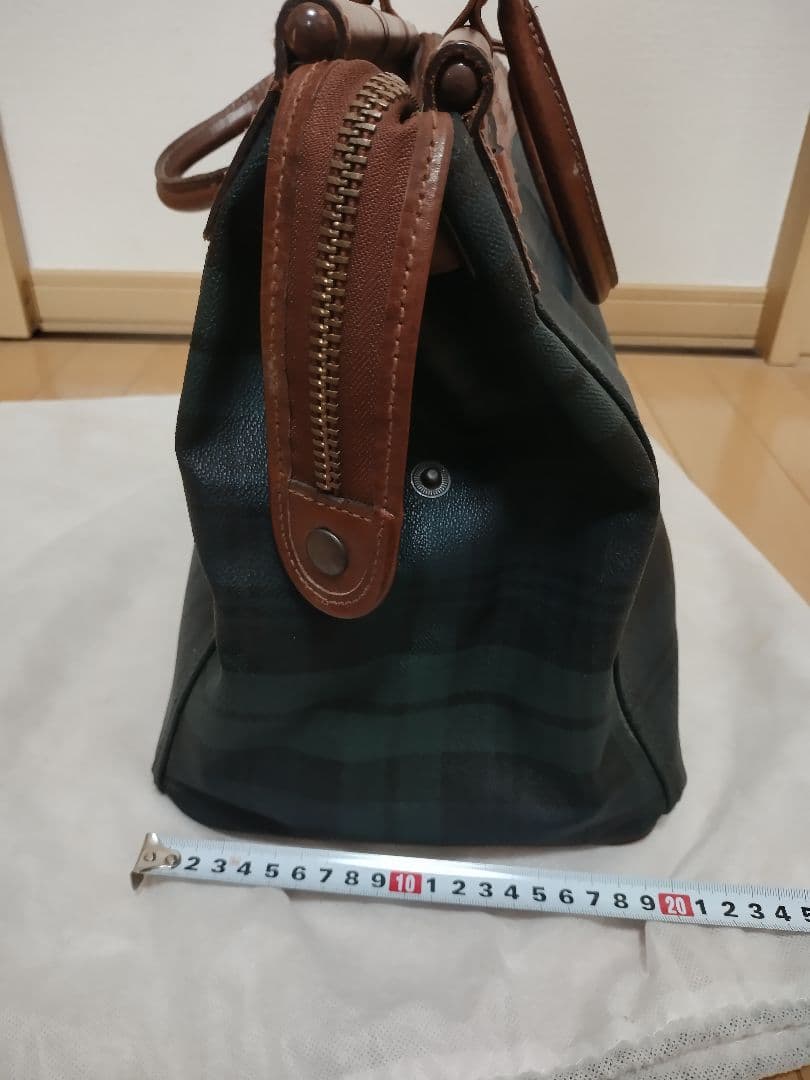 ★ポロ　ラルフローレン★ボストンバック★タータンチェック★送料無料★