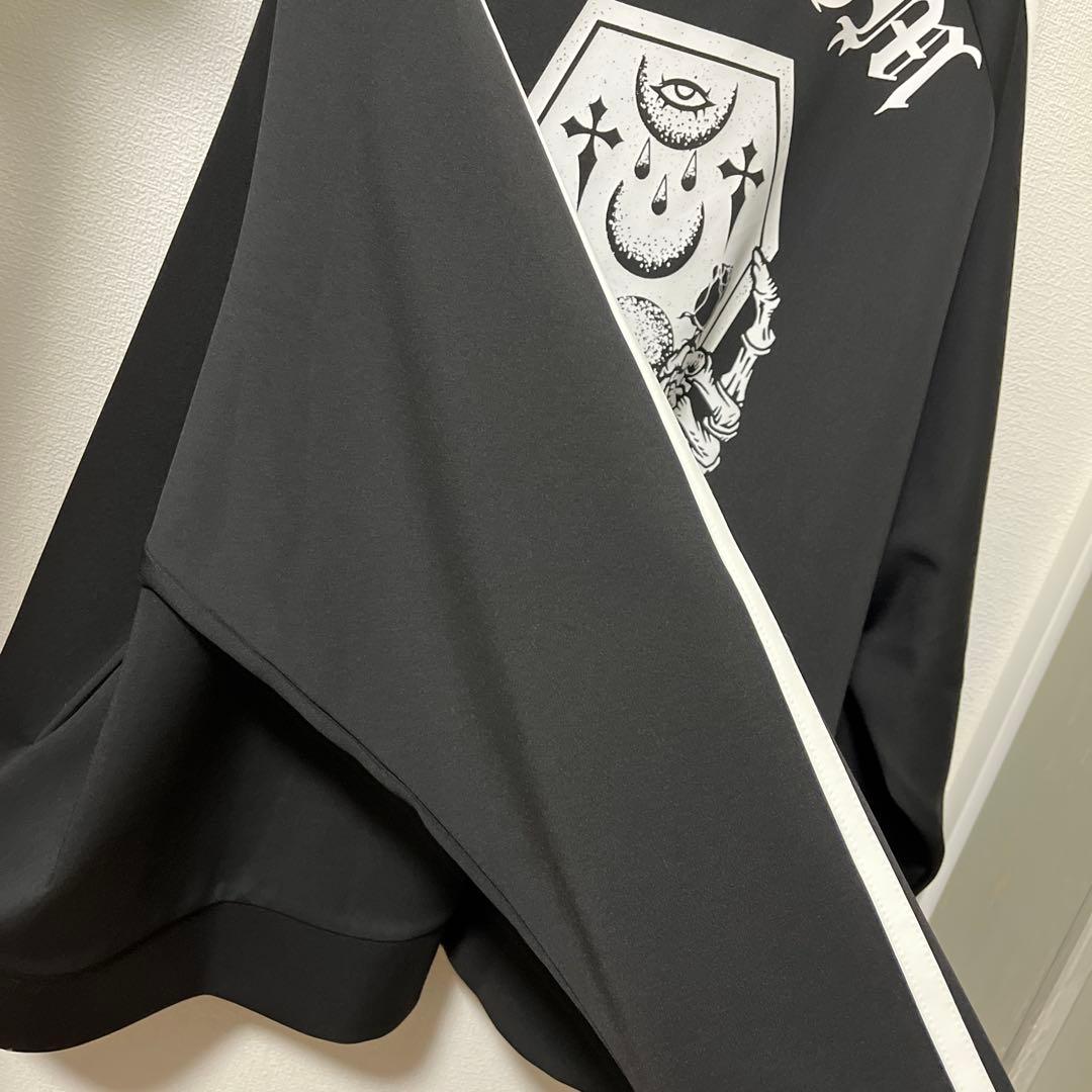 『REFLEM/レフレム』コフィンプリントトラックジャケット ジャージ サブカル