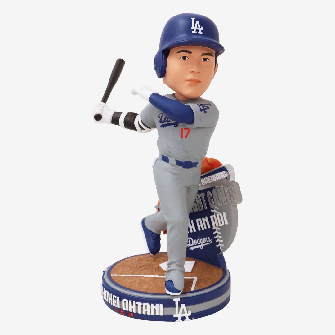【大谷翔平/10試合連続打点/ボブルヘッド】ドジャース/124個限定