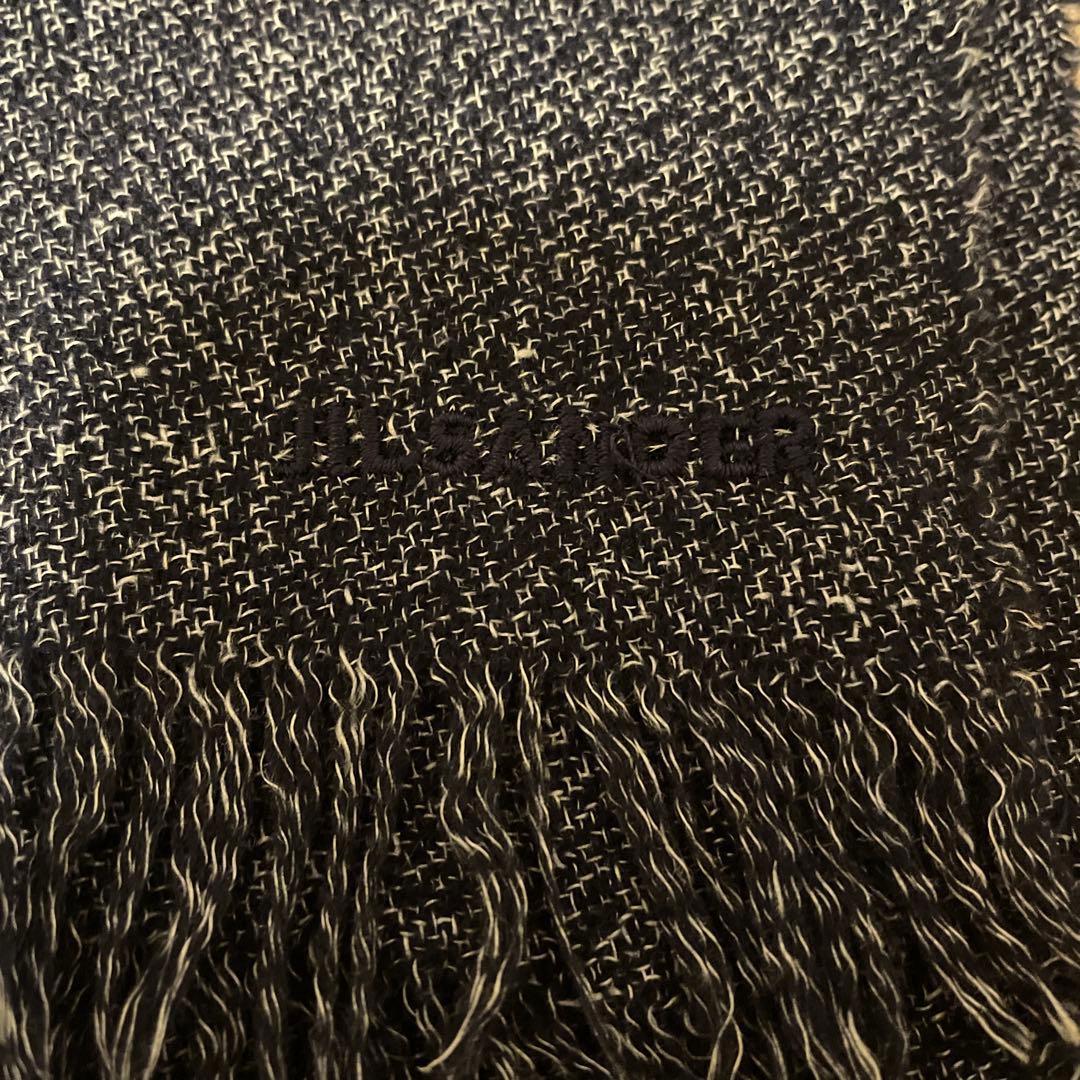 JIL SANDER 大判ストール　マフラー　カシミア70%