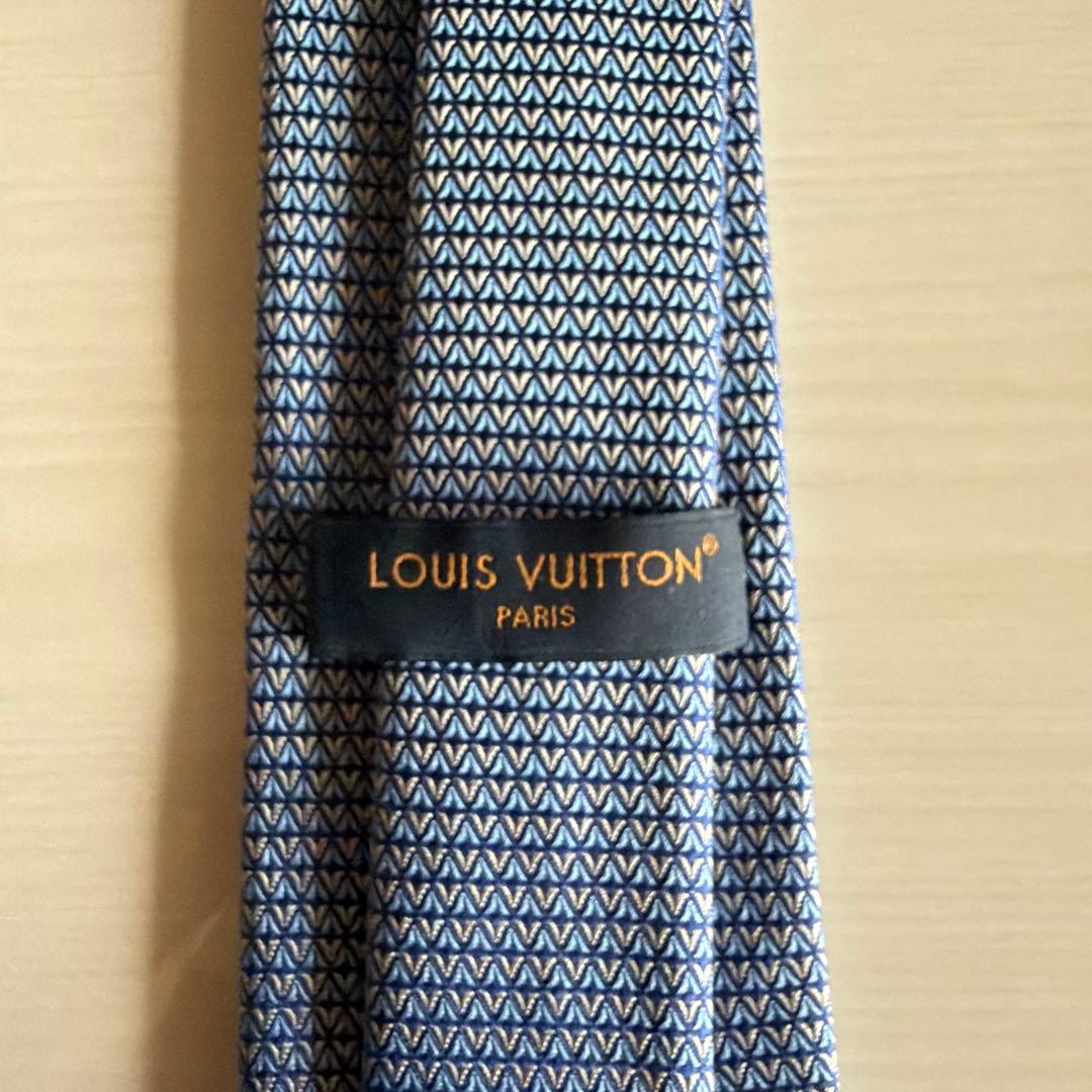 LOUIS VUITTON ネクタイ ブルー