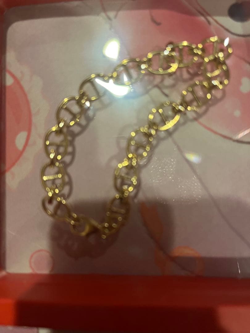 k18ゴールド チェーンリンク ブレスレット