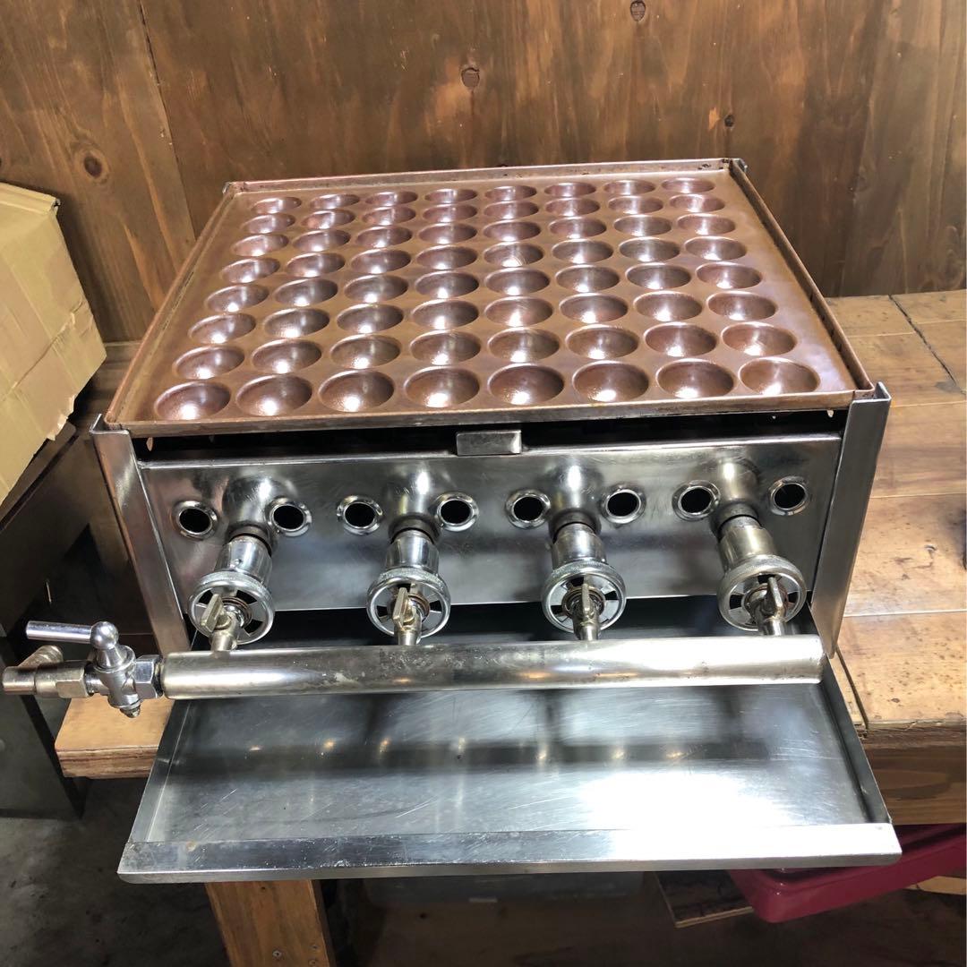 たこ焼き機銅板　プロパン　ベビーカステラ機　たい焼き機　マルゼンガスフライヤー