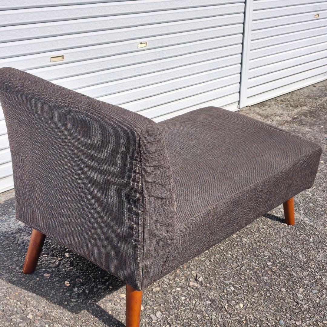 一人掛けソファ 感じいい 新生活 ブラウン 除菌済