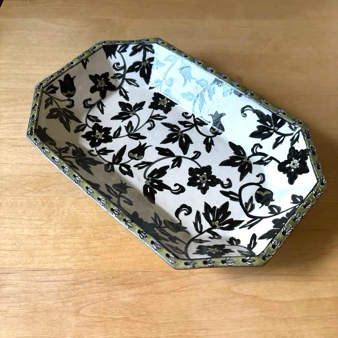 ヒヅミ峠舎　隅切角皿　プレート