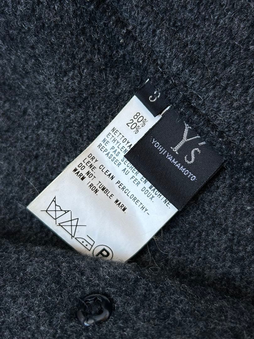 Y’s ヨウジヤマモト ラム ウール コート ヴィンテージ