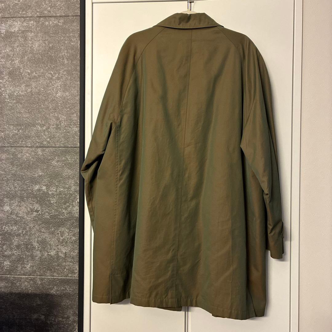 バーバリーズ　カーキ色 トレンチコート チェック裏地