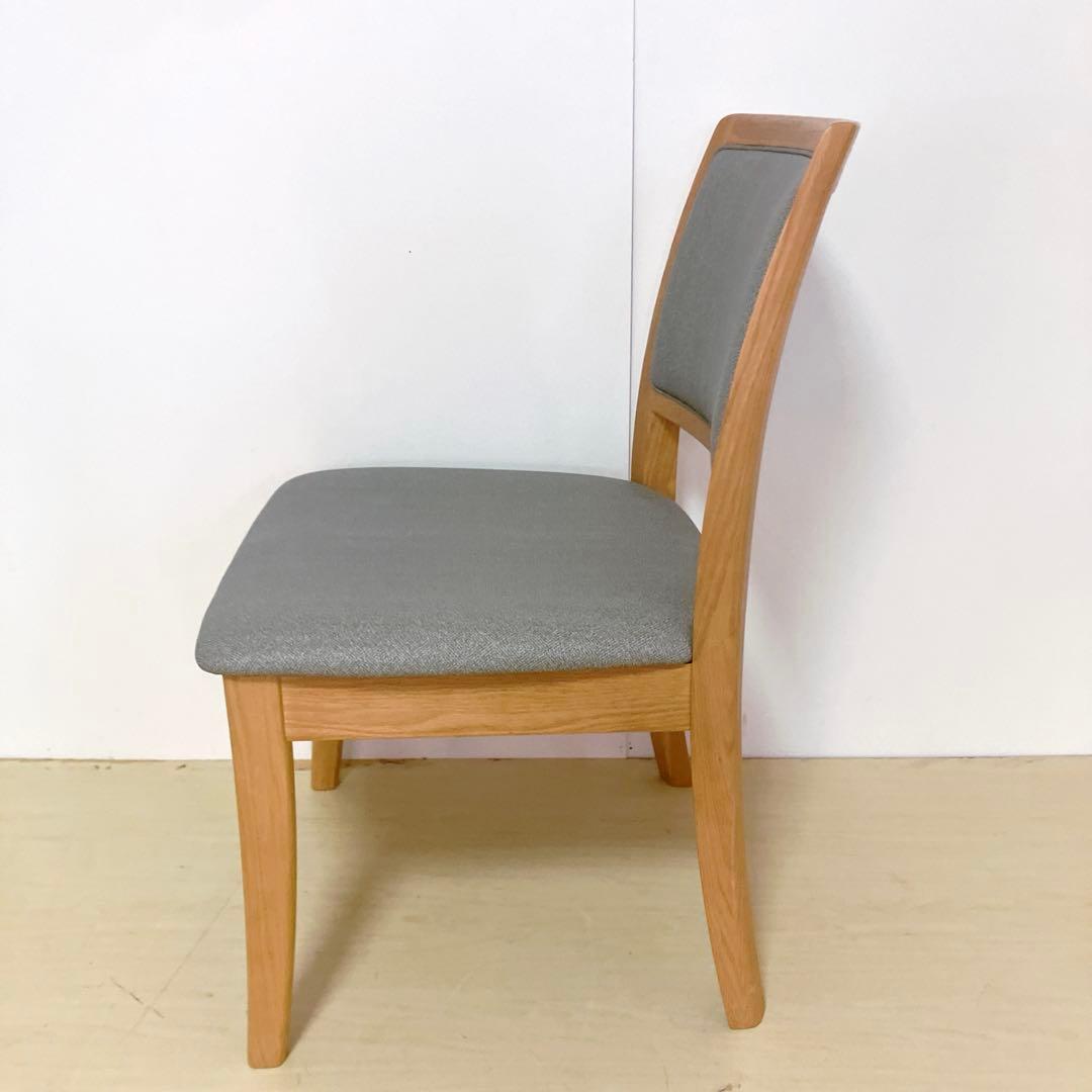 浜本工芸　ダイニングチェア　アームレスチェア　木製チェア　撥水生地