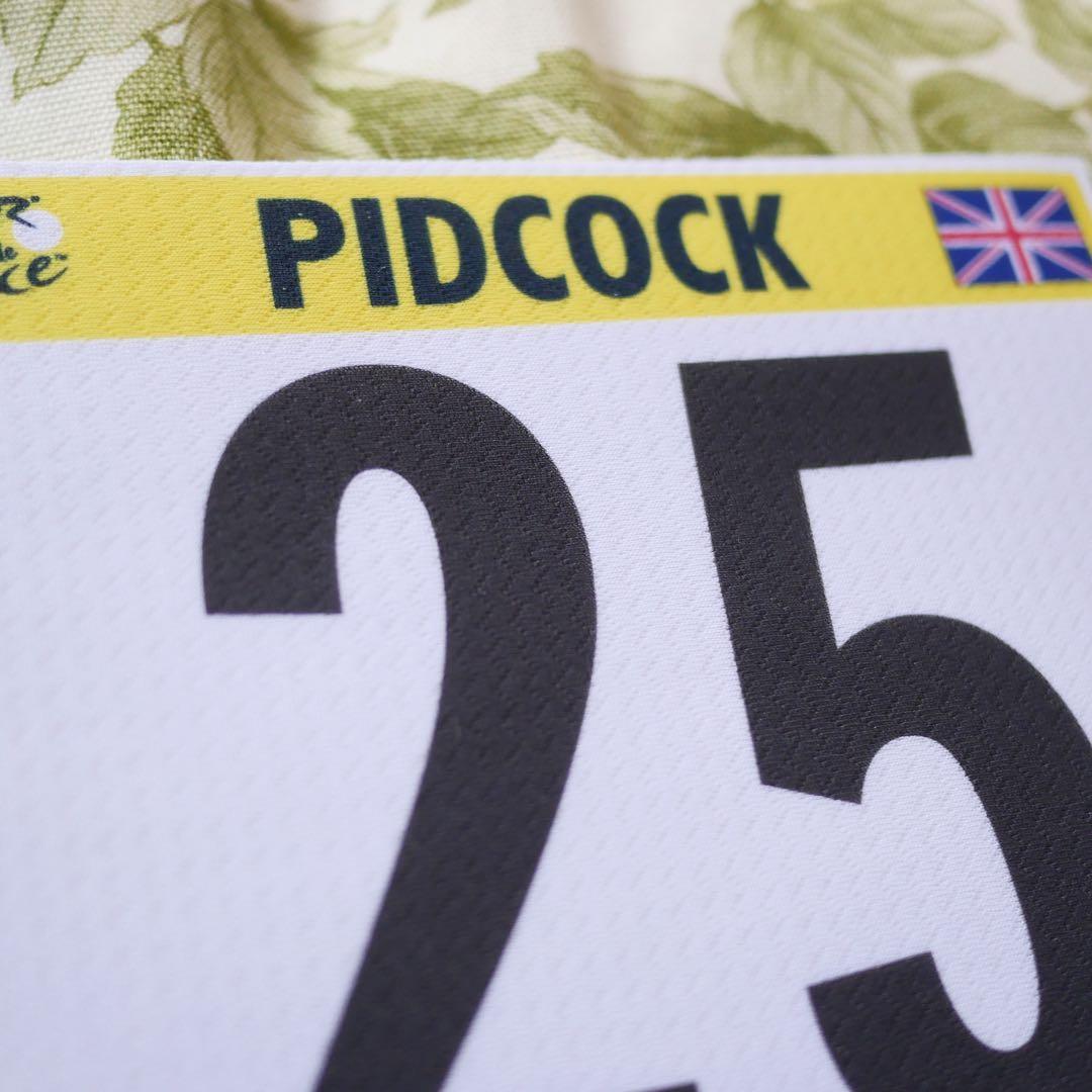 K*y様 選手支給品 ツールドフランス 実物レースナンバー トム・ピドコック Q