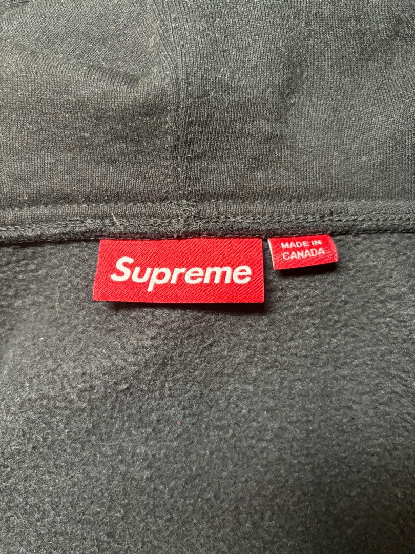 supreme ジップフーディー