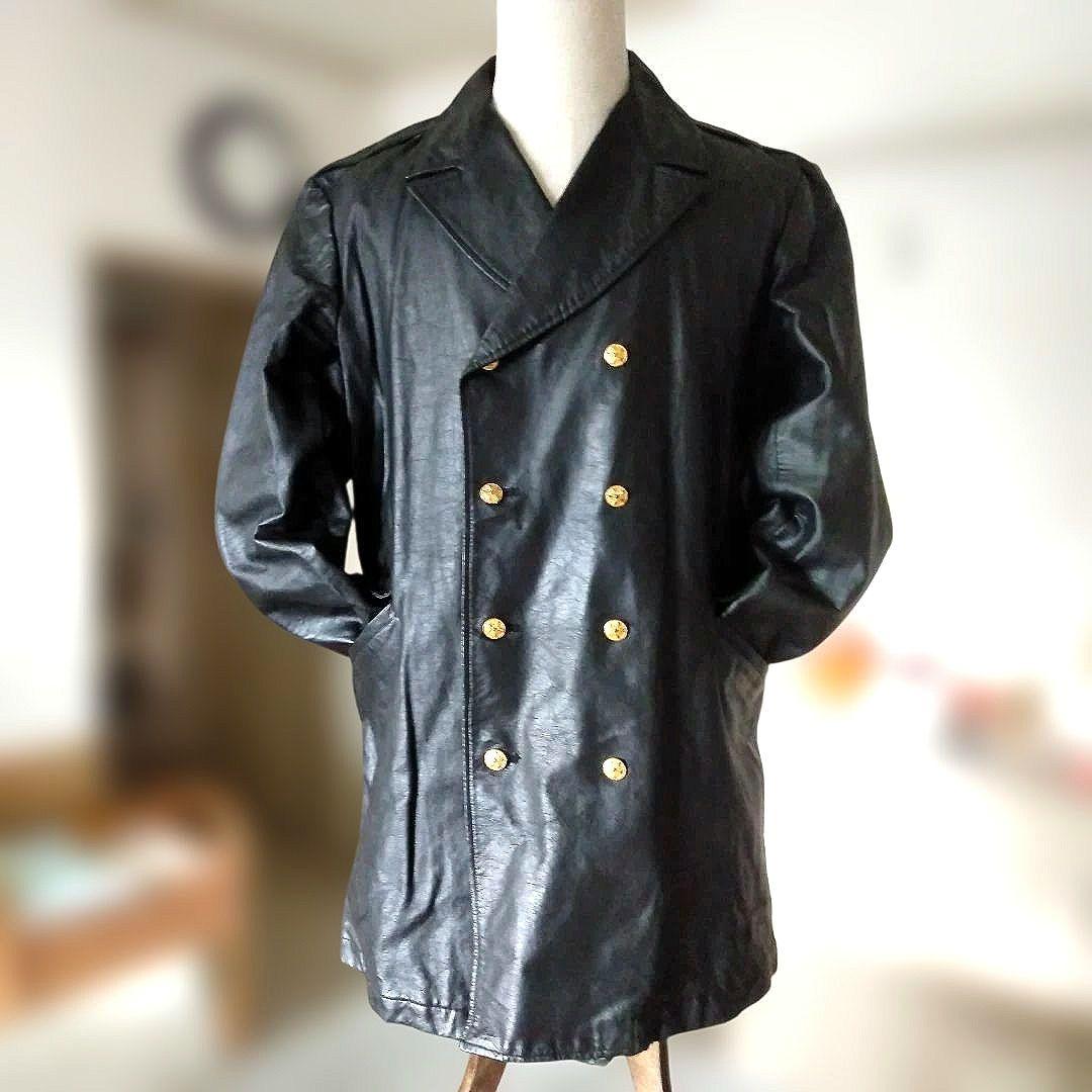 69年製 Vintage ポリスマンレザージャケット レザーコート