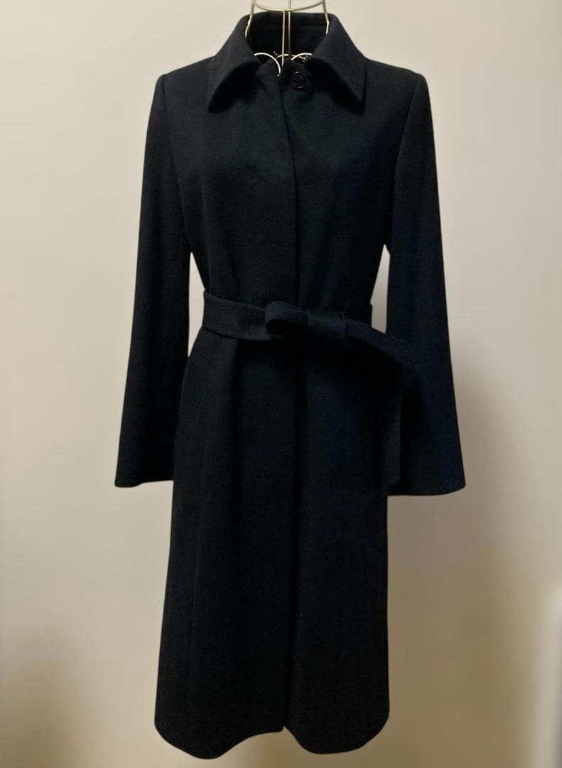 INED anniversaryカシミヤステンカラーコート　9号