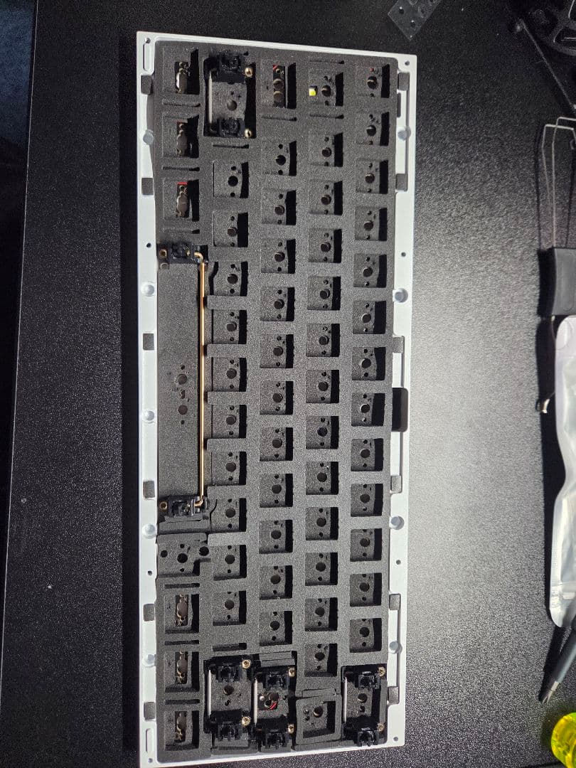 TOFU60 2.0 60%キーボード 本体　ホワイト