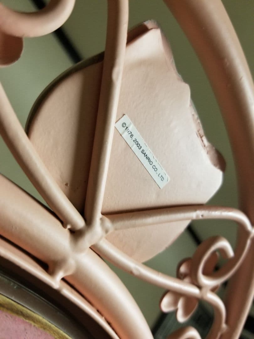 希少　HELLO KITTY　キティ　サンリオ　オフィシャル　スタンド　ミラー