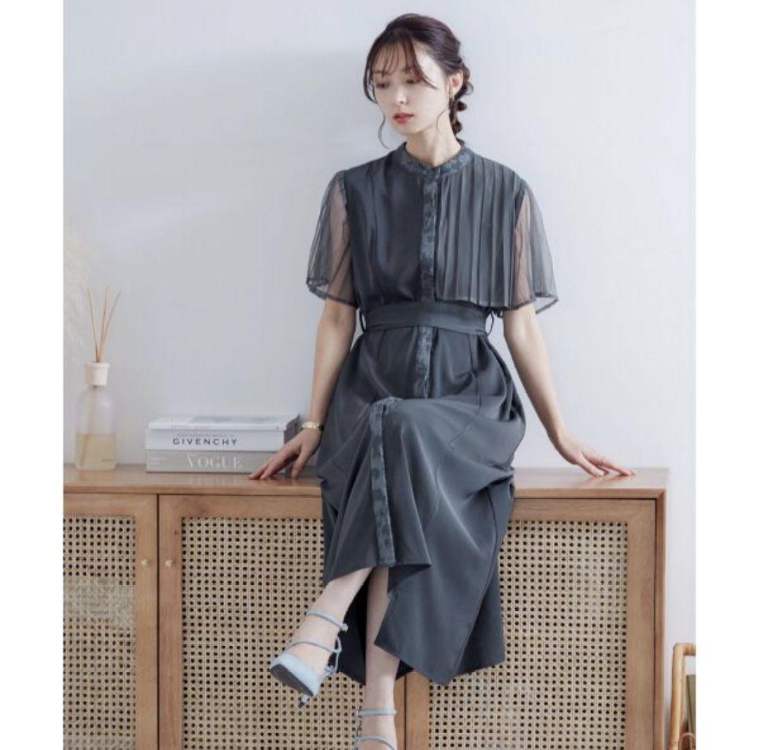 二アナ ワンピース ドレス 3点set