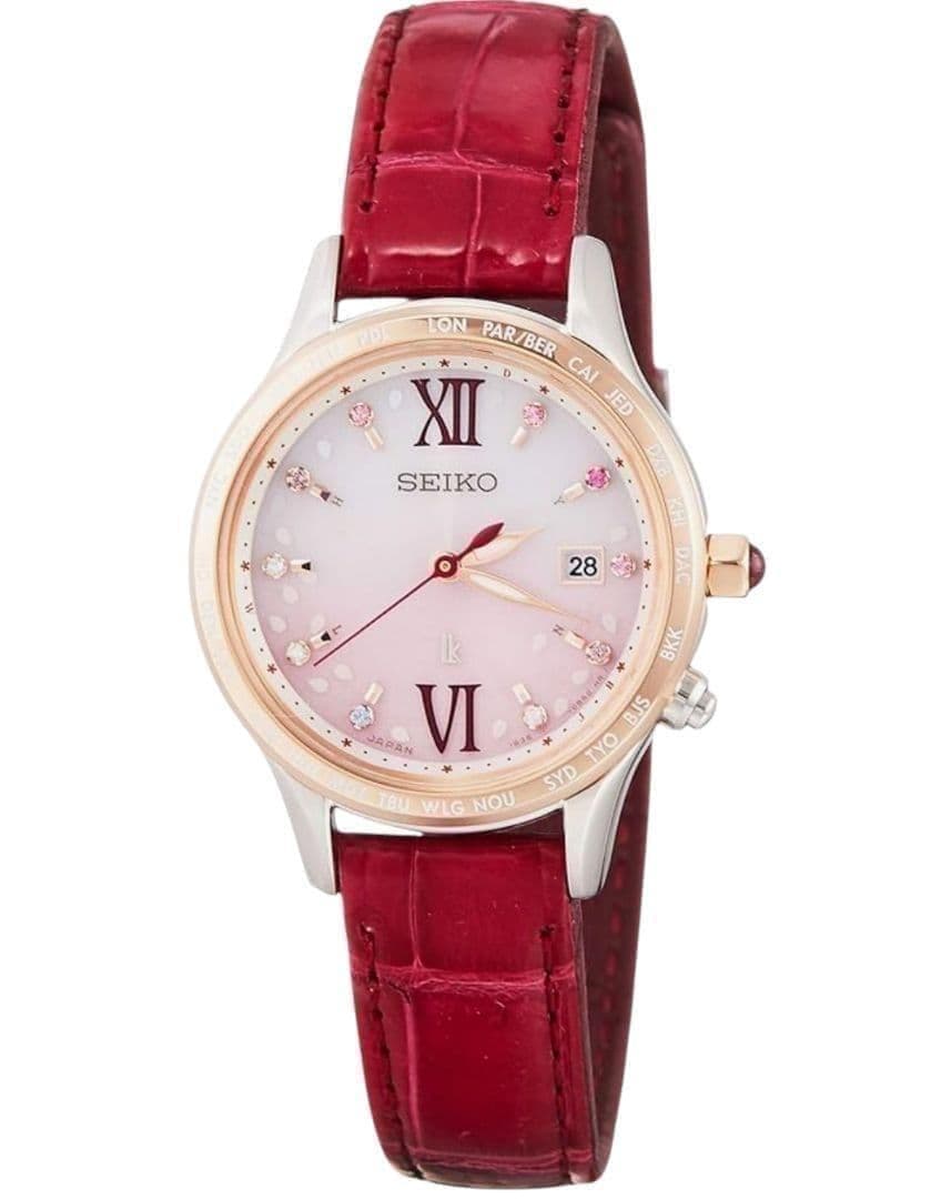 【1000本限定・未使用】 セイコー ルキア SSVV052 電波ソーラー 桜